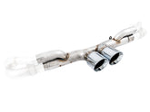 AWE Center Muffler Delete for Porsche 991.1 / 991.2 GT3 / RS - Chrome Silver Tips - Primary